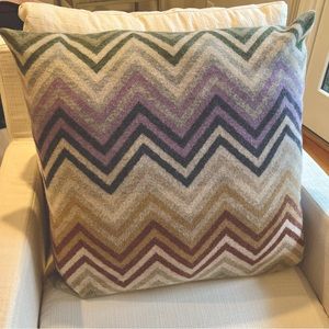 Two Missoni Wool Throw Pillows